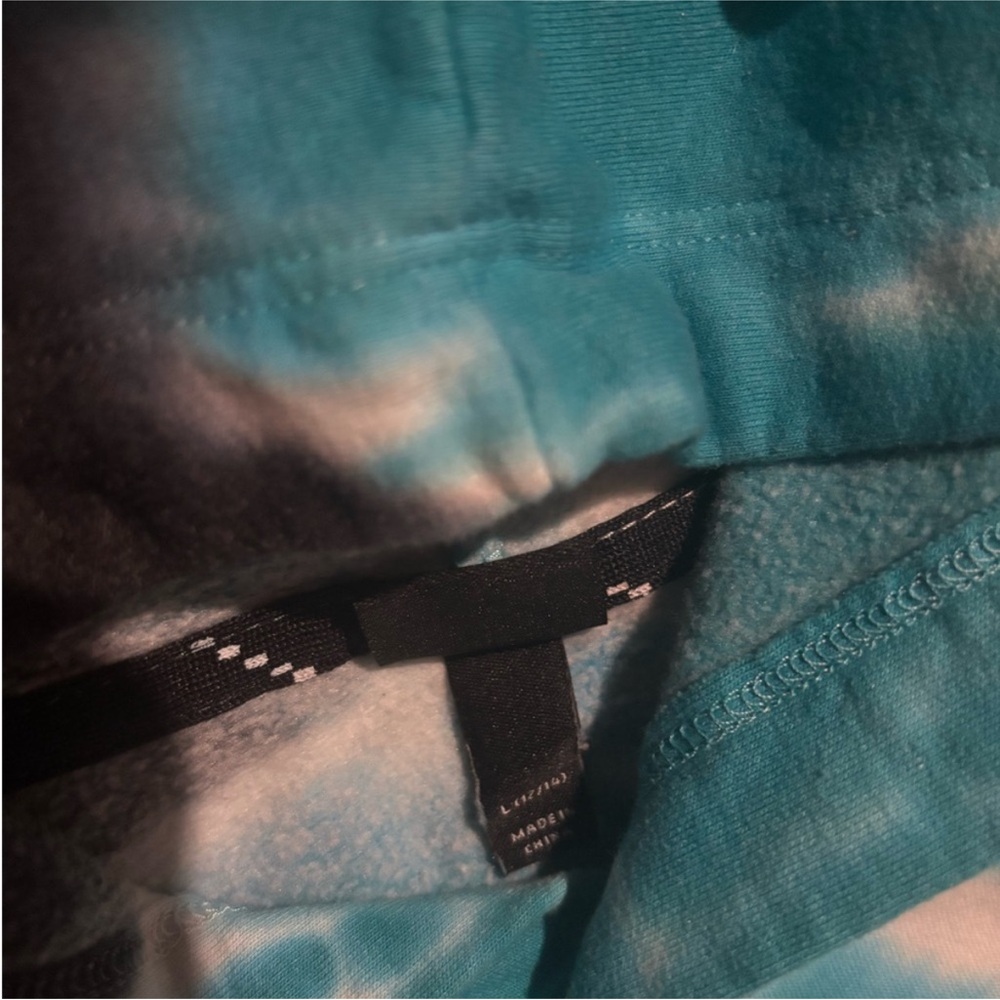 Art Class Teal Golden Daze Tie-Dye Hoodie - Picture 3 of 7